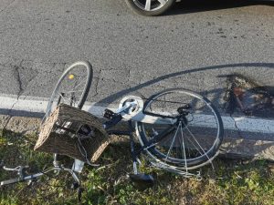 ciclisti incidente